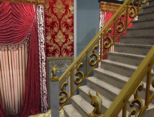 Victorian Walls With Glowing Motives at Anna Quinn Stories