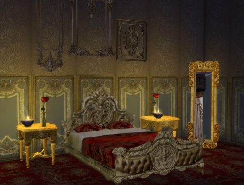 Victorian Walls With Glowing Motives at Anna Quinn Stories