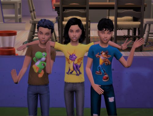 Videogame shirts