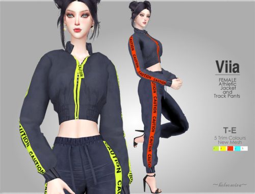 VIIA - Athletic Jacket and Track Pants