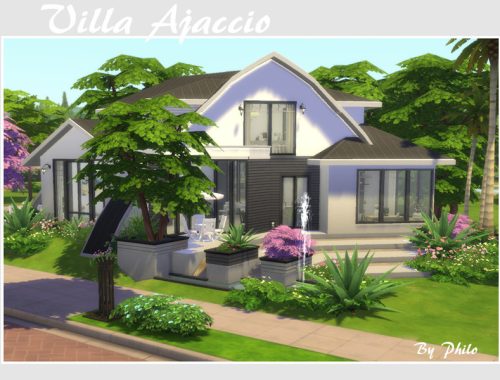 Villa Ajaccio (Base Game No CC)