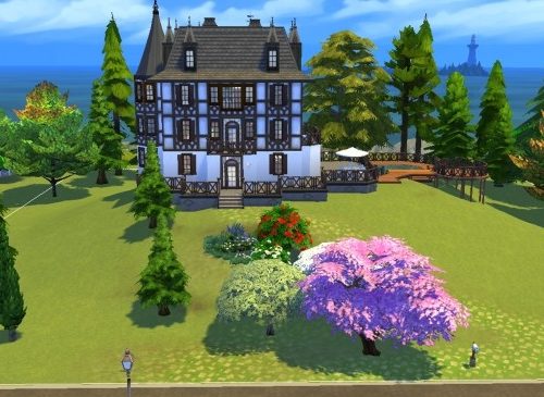 Villa Cassel by valbreizh at Mod The Sims