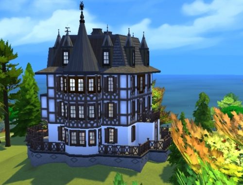 Villa Cassel by valbreizh at Mod The Sims