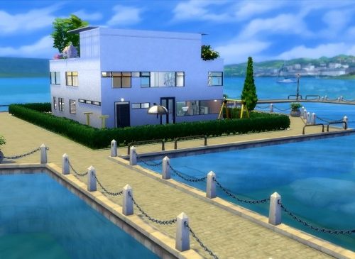 Villa du Quai by valbreizh at Mod The Sims