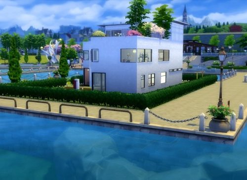 Villa du Quai by valbreizh at Mod The Sims