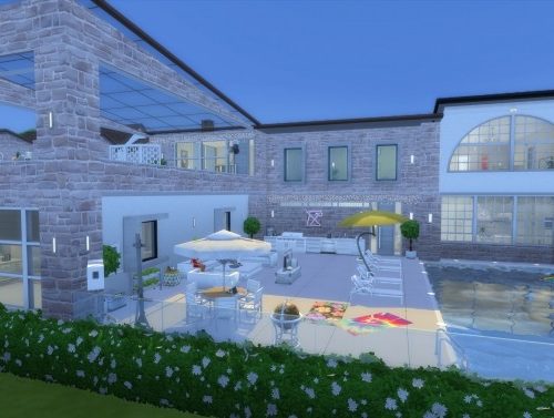 Villa El Estrellado No CC by mamba_black at Mod The Sims