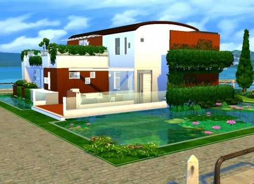 Villa on the Water by valbreizh at Mod The Sims