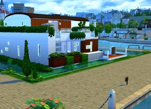 Villa on the Water by valbreizh at Mod The Sims