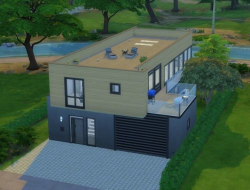 Villa Sogsti at KyriaT’s Sims 4 World