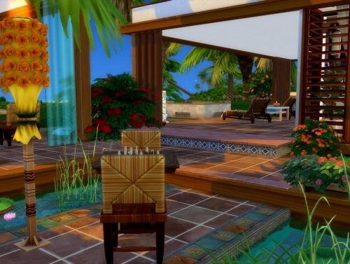 Villa Soleil by chipie-cyrano at L’UniverSims