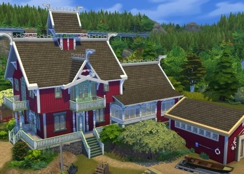 Villa Strandheim redux by Victor_tor at Mod The Sims