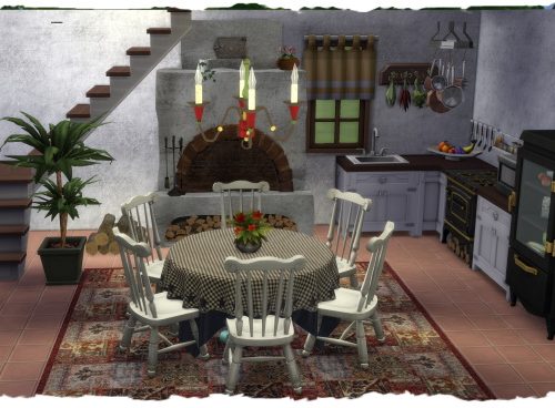 Villa Subbiano by Chalipo at All 4 Sims