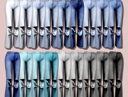Vintage denim pants at RIMINGs