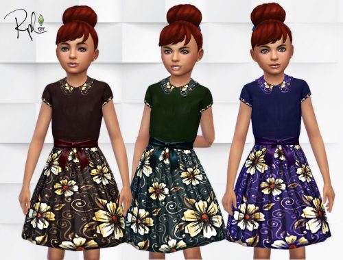 Vintage Flower Girls dress