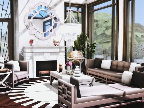 Vintage Glamour Build Addon Part II at Simsational Designs
