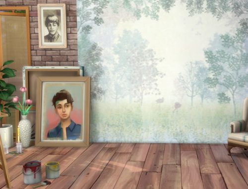 Vintage Photo Walls at Annett’s Sims 4 Welt