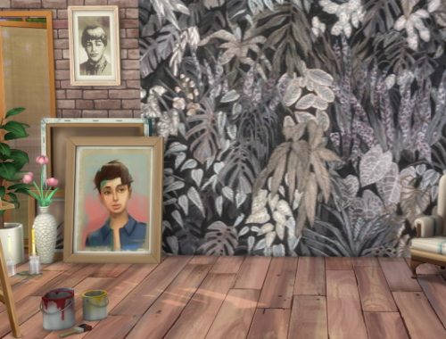 Vintage Photo Walls at Annett’s Sims 4 Welt