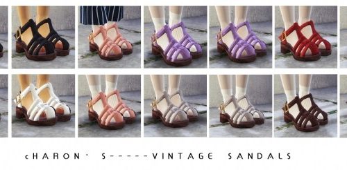 Vintage Sandals at Charonlee