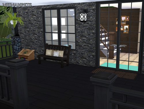 Vintage Villa Stone Wall