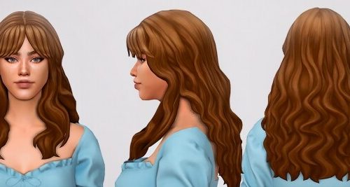 VIOLA hair at SimsTrouble