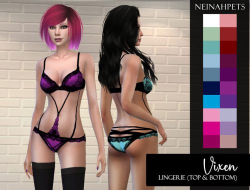 Vixen Lingerie Set