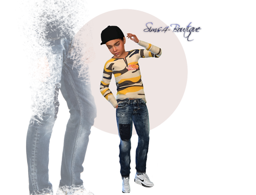 ★ Designer Set for Child Boys TS4 ★