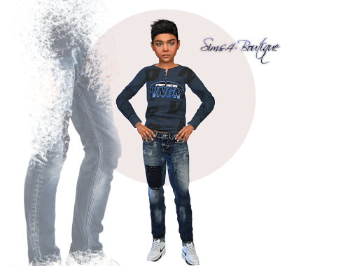 ★ Designer Set for Child Boys TS4 ★