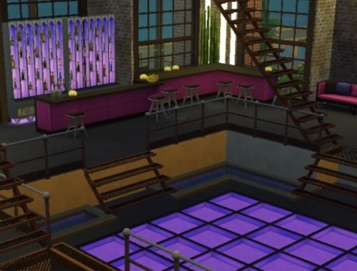 Wackelzappel nightclub by K.Nickel at Sims Marktplatz