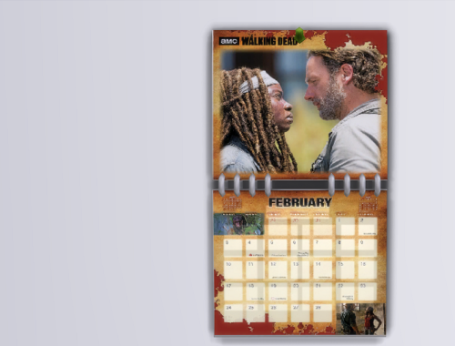 Walking Dead Calender Recolor-REQUIRES CATS AND DOGS