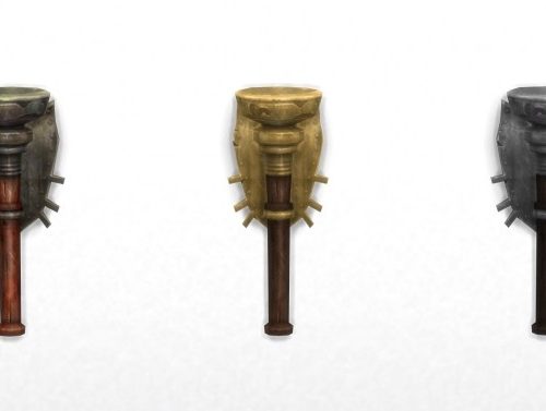 Wall Torch from TSM by TheJim07 at Mod The Sims