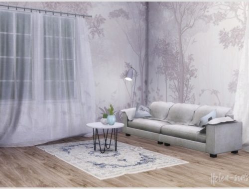 Wallpaper Affresco Botany/Forest 02 at Helen Sims