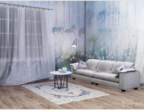 Wallpaper Affresco Botany/Forest 02 at Helen Sims