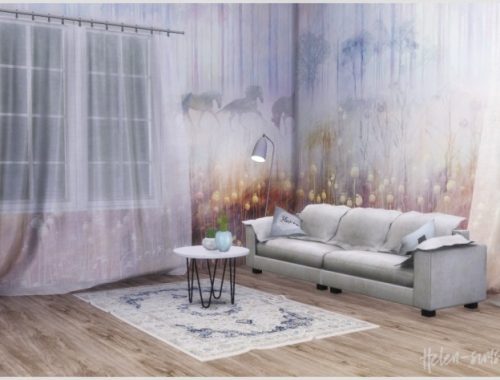 Wallpaper Affresco Botany/Forest 02 at Helen Sims