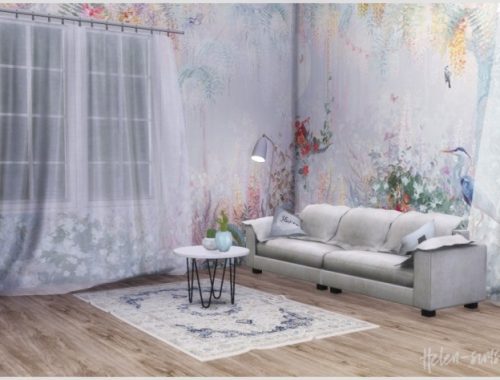Wallpaper Affresco Botany/Forest 02 at Helen Sims