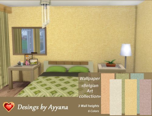 Wallpaper Belgian Art collection by Ayyana