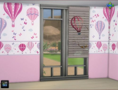 Wallpapers and blinds for kids room by Mabra at Arte Della Vita