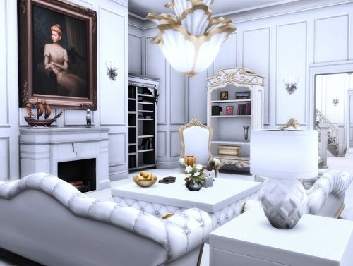 Ward Manor Grand home in the Hills of Del Sol Valley at Simsational Designs