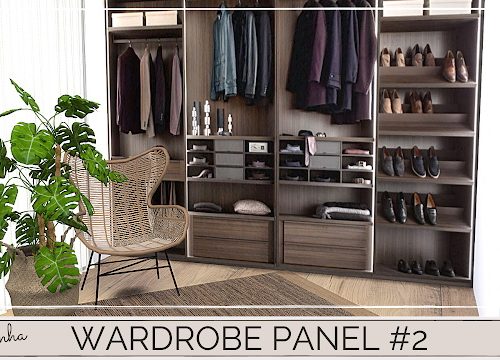 Wardrobe Panels Mural at Dinha Gamer
