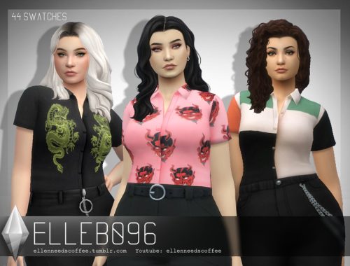 Warhol Button Up Shirt (base game)
