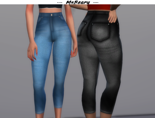 Washed Gradient Jeans