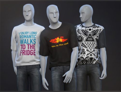 Wasted t-shirts | Mesh needed
