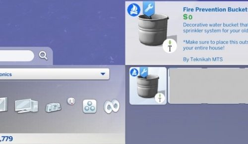 Water Bucket Sprinkler System by Teknikah at Mod The Sims