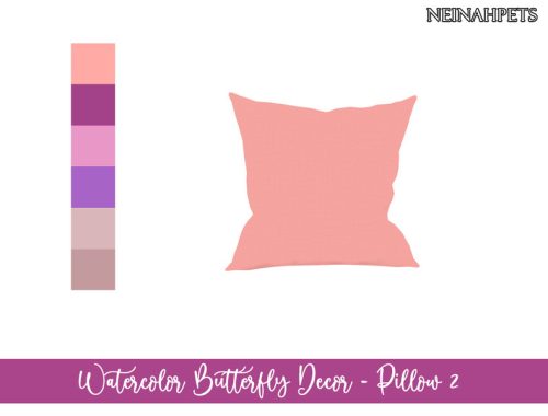 Watercolor Butterfly Decor Collection {Mesh Required}