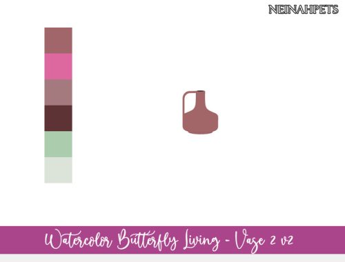 Watercolor Butterfly Decor Collection {Mesh Required}