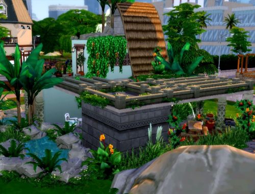 Waterfall escape