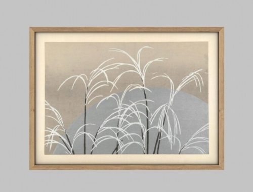 Watson Buffet, Kamisaka Sekka Wall Art & Granit Table Lamp at Heurrs
