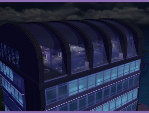 Weatherproof lounge by Kosmopolit at Blacky’s Sims Zoo
