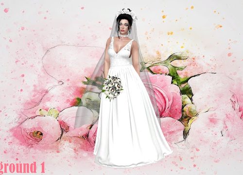Wedding CAS Backgrounds at Annett’s Sims 4 Welt