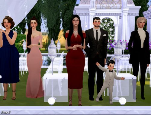 Wedding ceremony (Pose Pack)