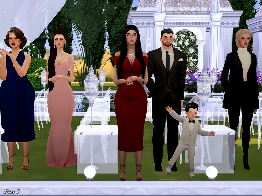 Wedding Poses - The Sims 4 Download - SimsFinds.com
